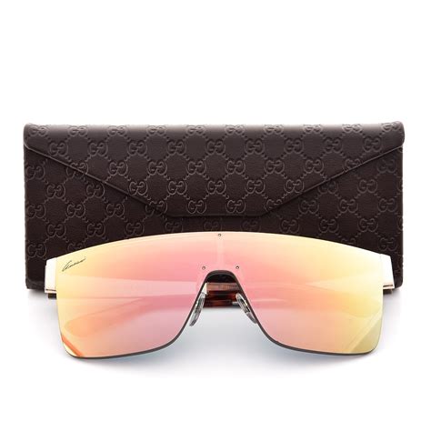 gucci sunglasses women in clearance|gucci rimless sunglasses for women.